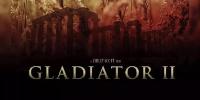 پوستر فیلم گلادیاتور 2 با طراحی حماسی