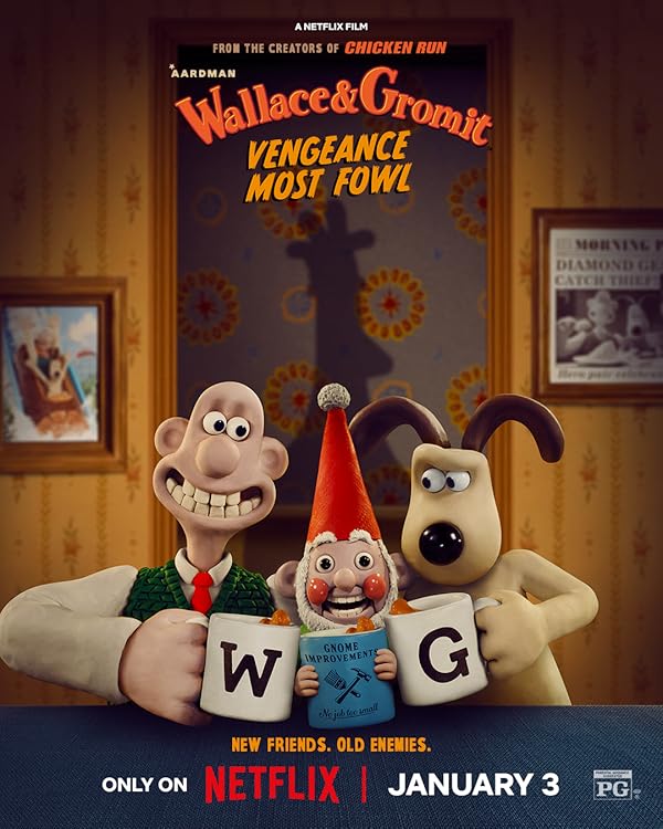 انیمیشن والاس و گرومیت: انتقام پرندگان Wallace & Gromit: Vengeance Most Fowl