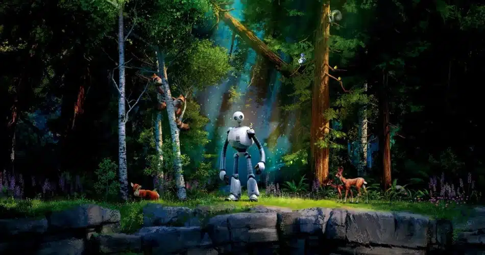انیمیشن ربات وحشی:ترکیبی از احساسات و طبیعت