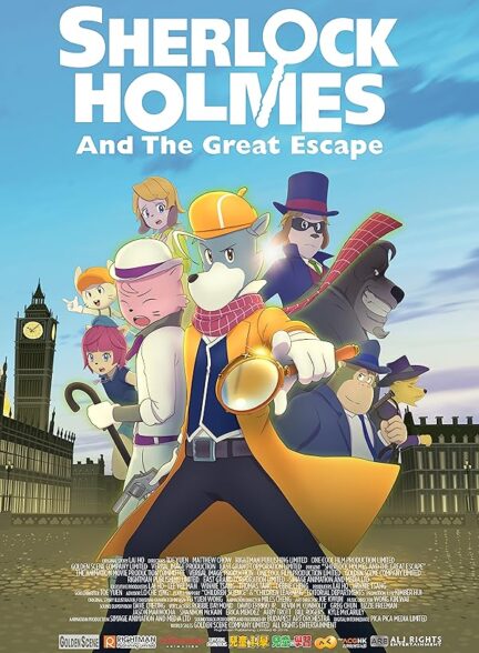انیمیشن شرلوک هولمز و فرار بزرگ Sherlock Holmes:The Great Jai