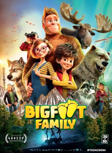 انیمیشن خانواده پاگنده Bigfoot Family