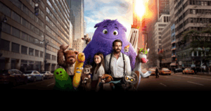 پوستر فیلم IF با دنیای خیال‌انگیز دوستان خیالی