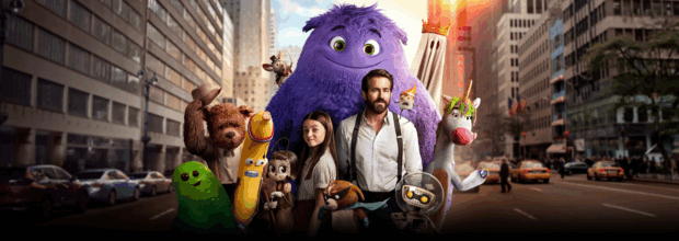 پوستر فیلم IF با دنیای خیال‌انگیز دوستان خیالی