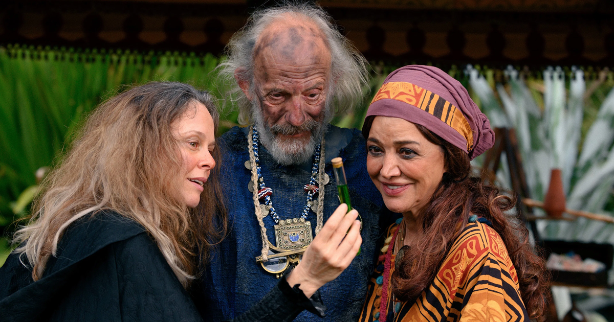 پوستر فیلم مرد و جادوگر: رقص هزار قدم