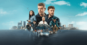 پوستر فیلم The Instigators با بازی مت دیمون و کیسی افلک