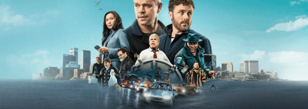 پوستر فیلم The Instigators با بازی مت دیمون و کیسی افلک