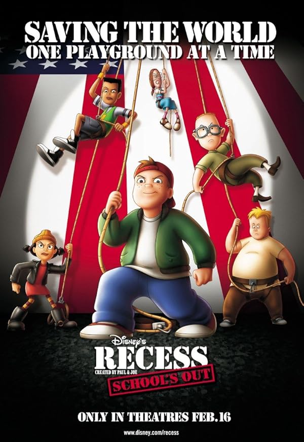 انیمیشن زنگ تفریح: فرار از مدرسه Recess: School’s Out