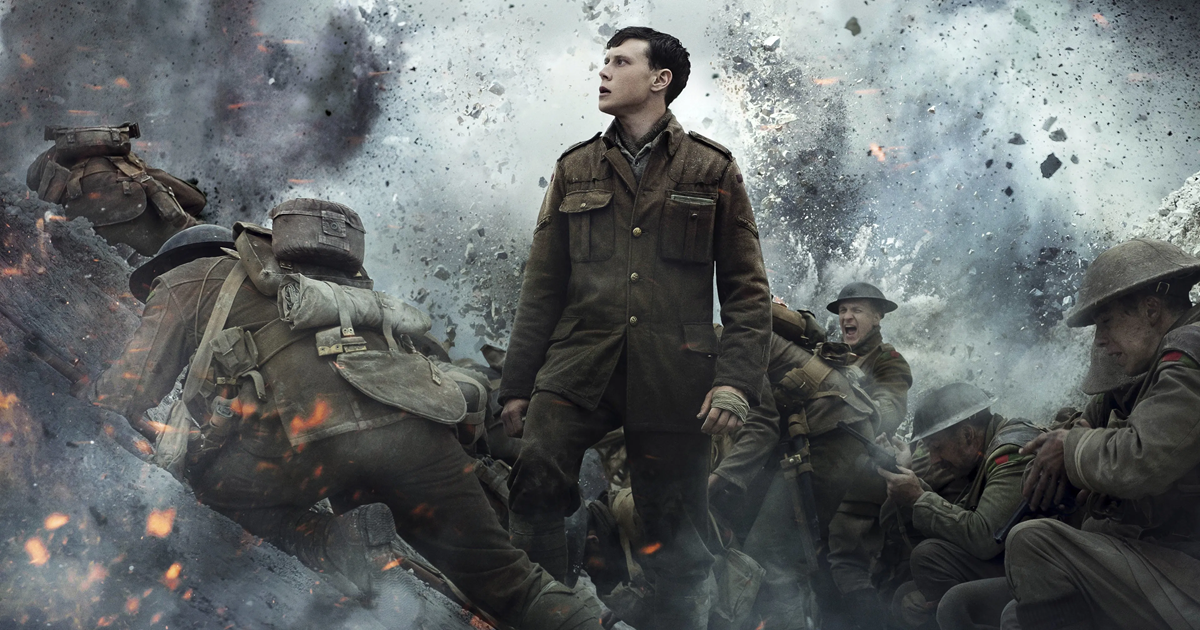 دو سرباز در جنگ جهانی اول برای رساندن یک پیام حیاتی می‌شتابند