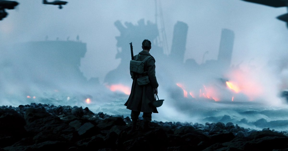 سربازان متحد در جنگ جهانی دوم برای بقا از دانکرک تخلیه می‌شوند