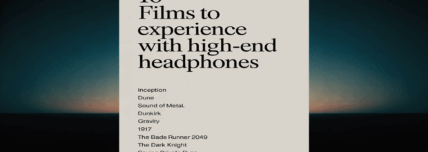 فیلم‌هایی که باید با هدفون تماشا کنید