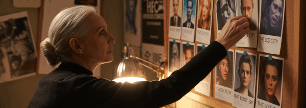 مدیر انتخاب بازیگر در حال کار با بازیگران