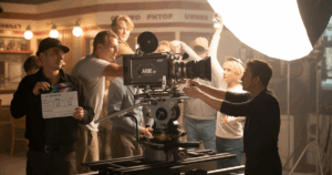 تصویری از مراحل ساخت فیلم