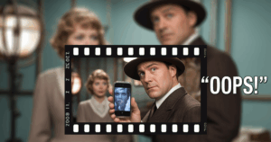 اشتباهات خنده‌دار در فیلم‌های معروف
