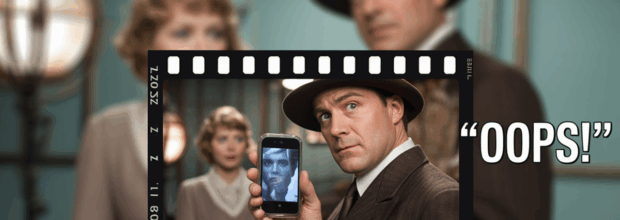اشتباهات خنده‌دار در فیلم‌های معروف