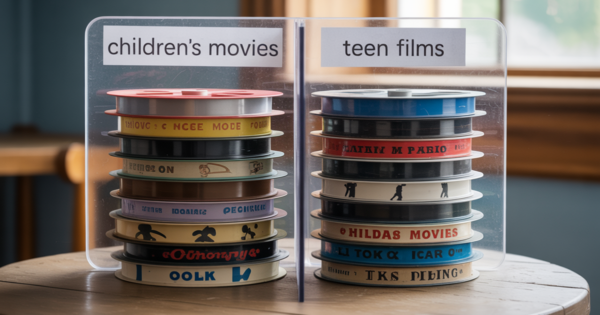 تفکیک سنی فیلمها برای کودکان و نوجوانان