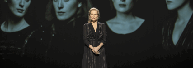 مریل استریپ در یک نقش برجسته