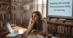 کتاب و فیلم، ترکیب یادگیری