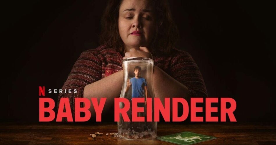 پوستر سریال Baby Reindeer نتفلیکس با بازی ریچارد گد