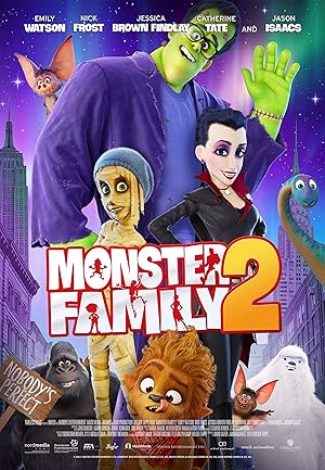 انیمیشن خانواده هیولاها ۲ Monster Family 2