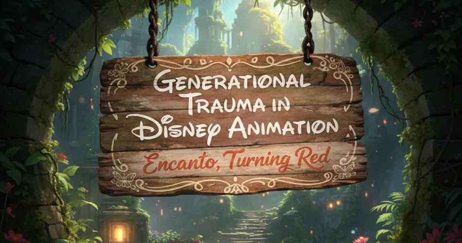 تحلیل روانشناختی ترومای نسلی در انیمیشنهای افسون و قرمز شدن دیزنی
