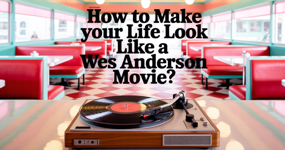 راهنمای سبک زندگی وس اندرسون با دکوراسیون متقارن و رنگهای پاستلی