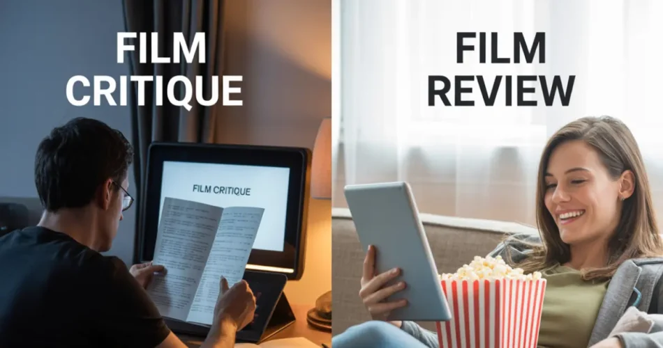 تفاوت نقد فیلم با ریویو فیلم برای مخاطب عام